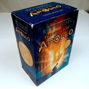 Rick Riordan Trials of Apollo 3 Book Boxed Set 2018 Trade Paperback